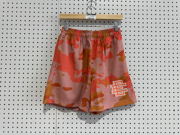 USED Eric Emanuel EE Camo Mesh Shorts - Pink Size Medium