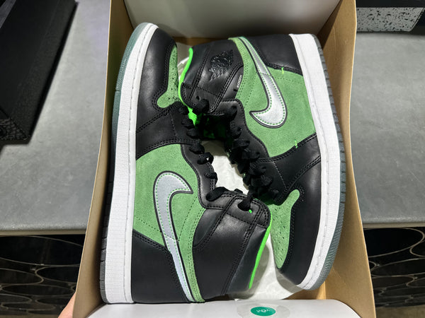 Air Jordan 1 Retro High Zoom - Zen Green Size 11