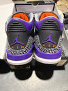 Air Jordan 3 Retro - Court Purple Size 11
