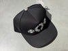 NEW Chrome Hearts Cross & Horseshoe Baseball Cap - Black
