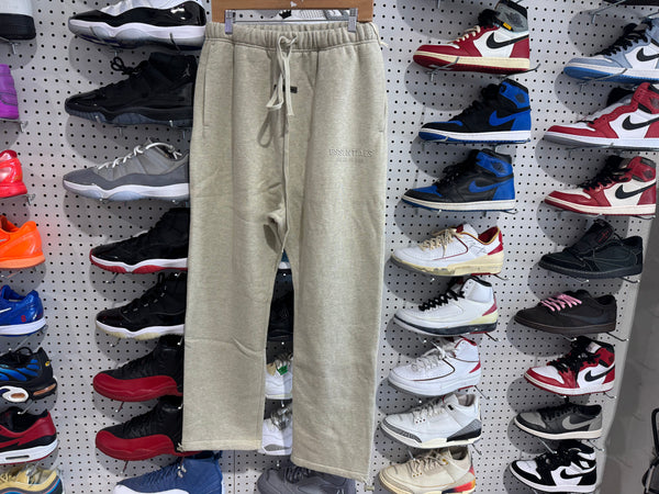 NEW Fear Of God FOG Essentials Sweatpants - Heather Stone Size Large