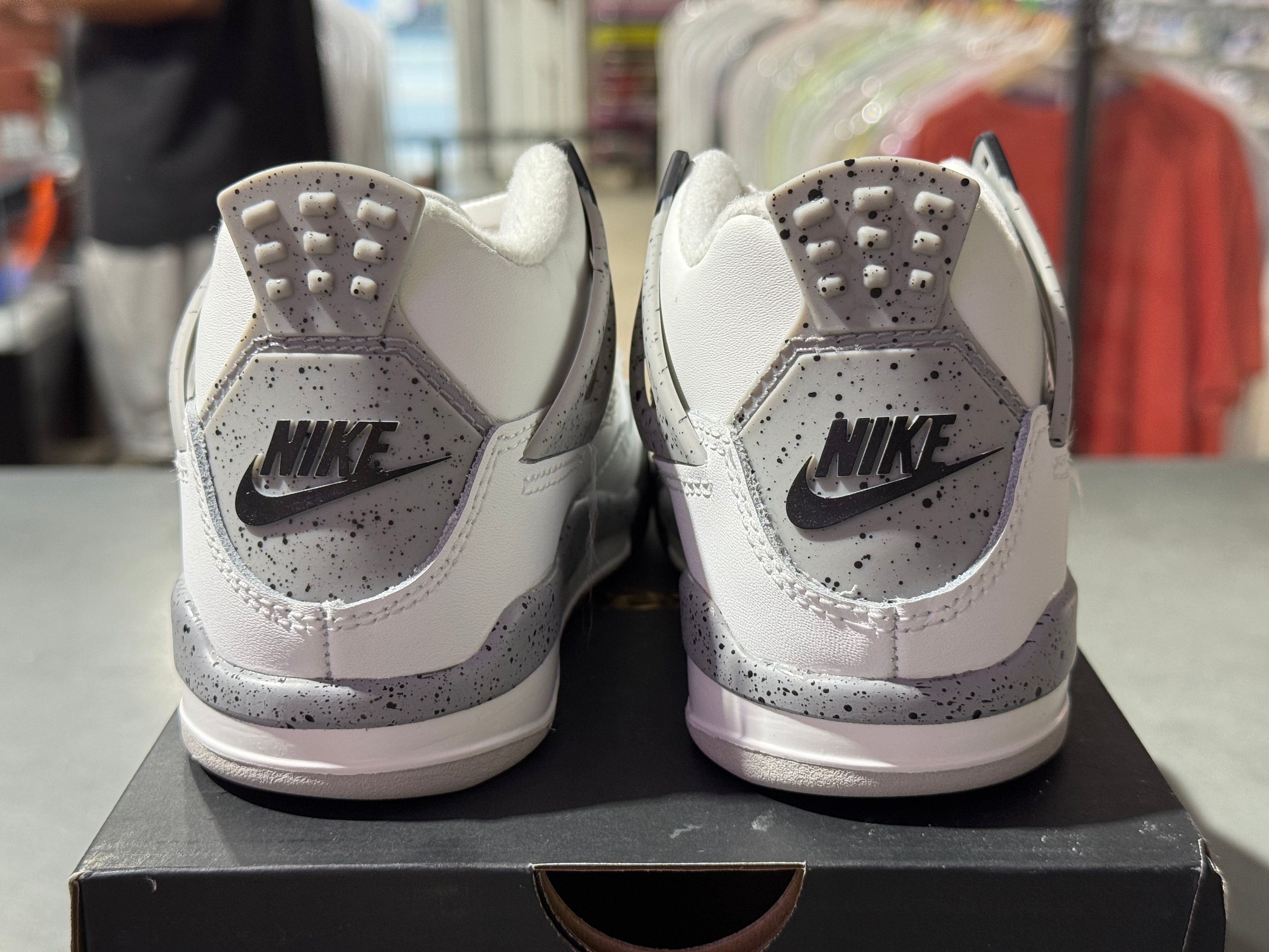 Air Jordan 4 Retro OG PS - White Cement Size 13.5C