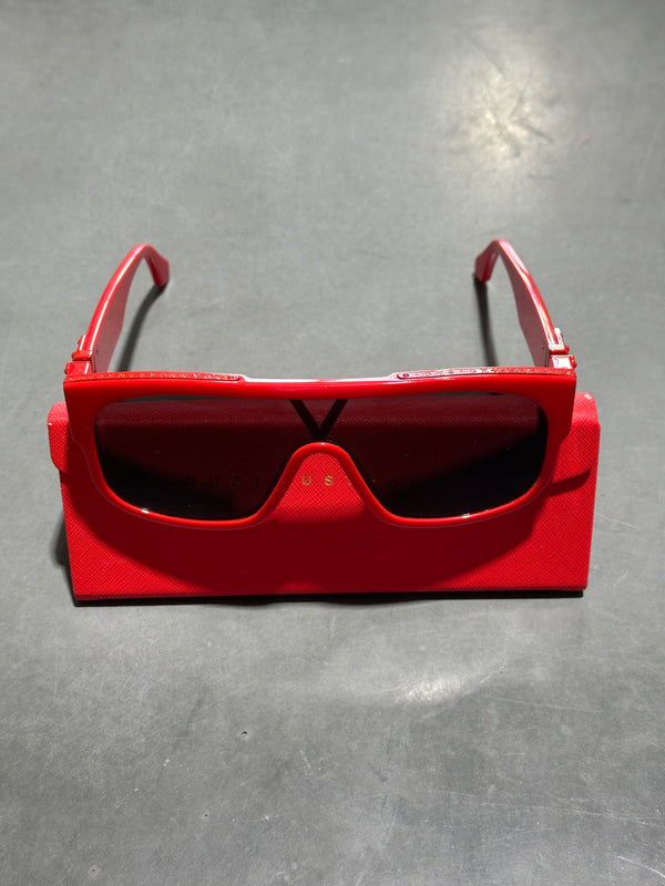 USED Louis Vuitton 1.1 Millionaire Mask  Sunglasses - Red