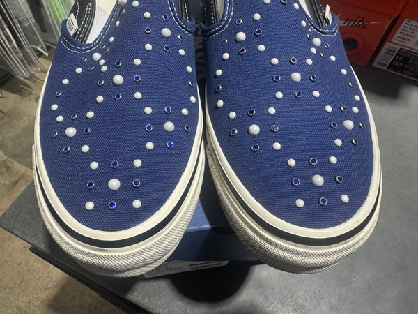 Vans LX Classic Slip-On 98 Pearlized Pack - Indigo Size 10.5