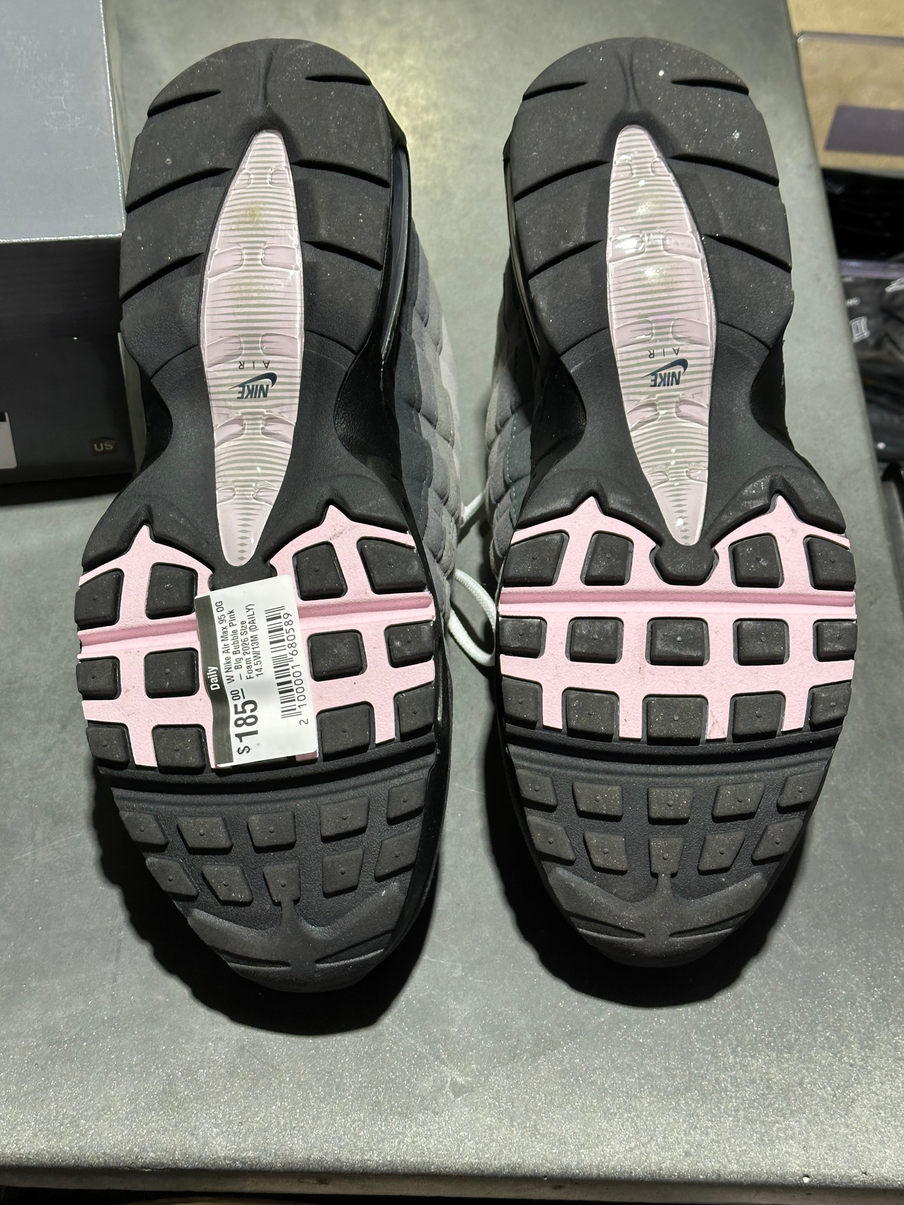 W Nike Air Max 95 OG - Big Bubble Pink Foam 2026 Size 14.5W/13M