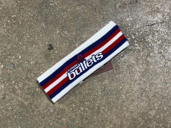 NEW Supreme x Mitchell & Ness Bullets Headband