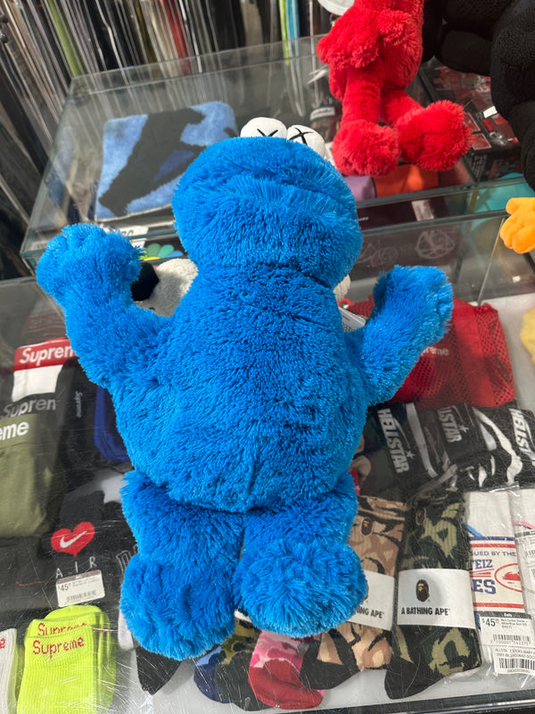 NEW Kaws x Sesame Street Plush - Cookie Monster
