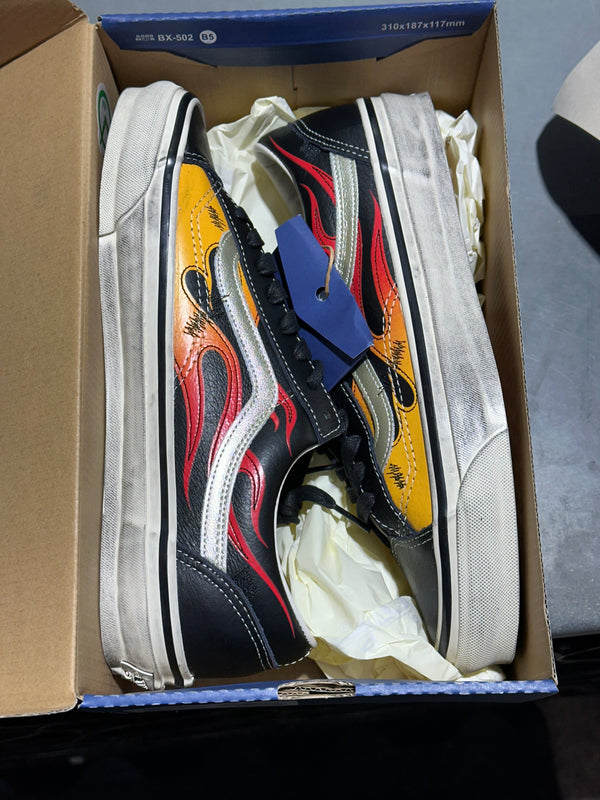 Vans LX Old Skool 36 - Archive Flame Black Size 12