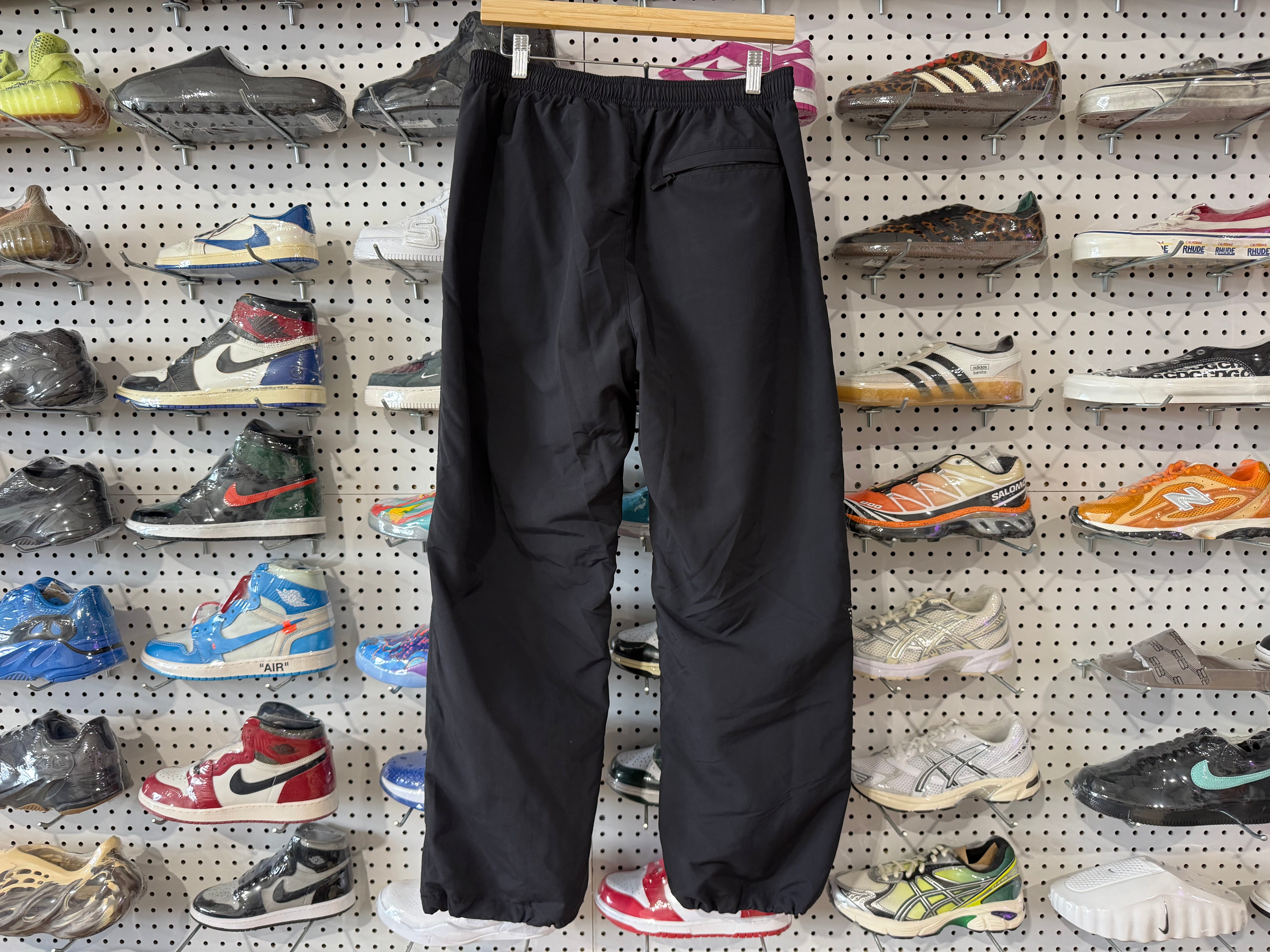 USED Supreme Umbra Rhinestone Track Pants - Black Size Small