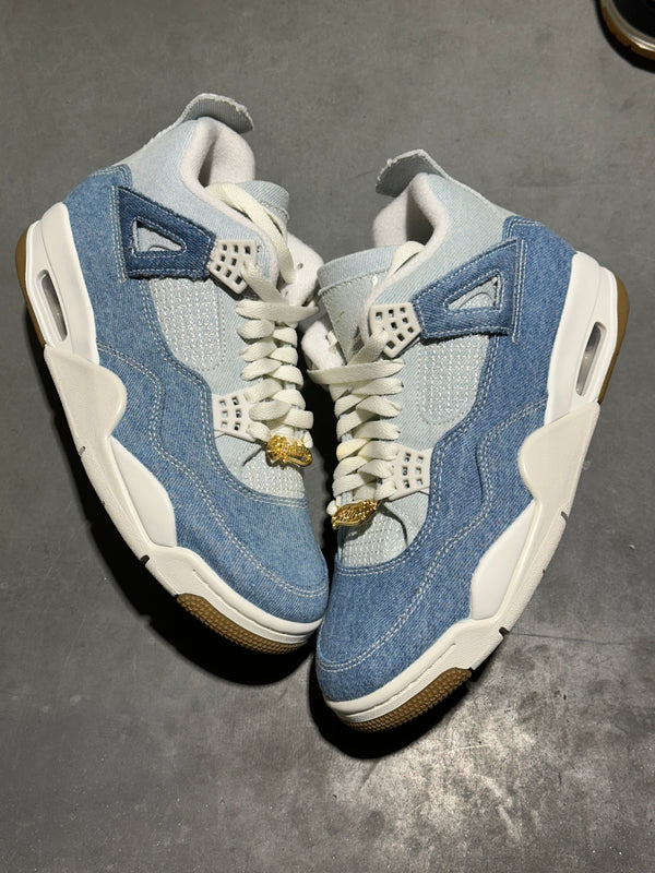 Air Jordan 4 Retro - TEX Denim Worn Blue Size 10W/8.5M