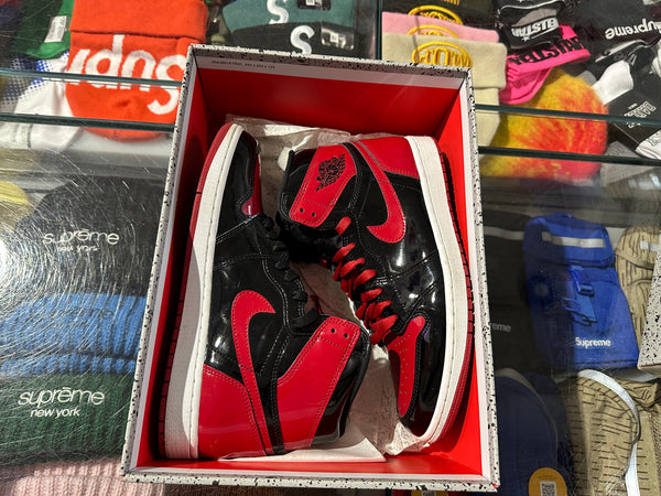 Air Jordan 1 Retro High OG - Patent Bred Size 10