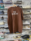 Supreme The Exorcist Puke Tee - Brown Size XXL