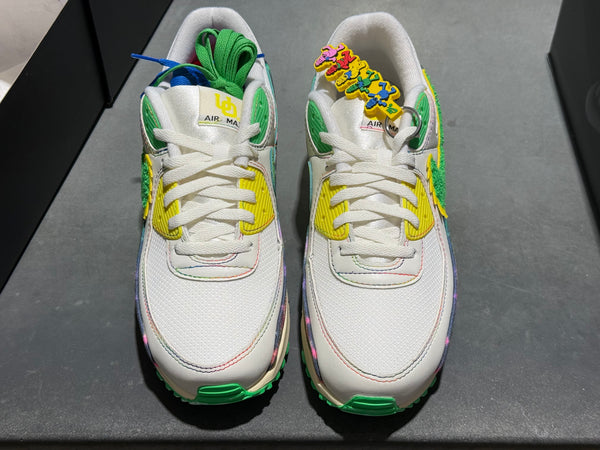 Nike Air Max 90 University Of Oregon x Grateful Dead - White Size 11.5