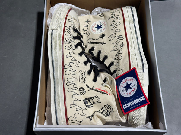 Converse Chuck Taylor All Star Aged 87 HC Hi Stranger Things - Natural Size 10.5