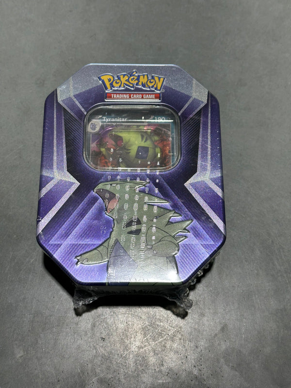 Pokemon Triple Whammy Tin - Tyranitar