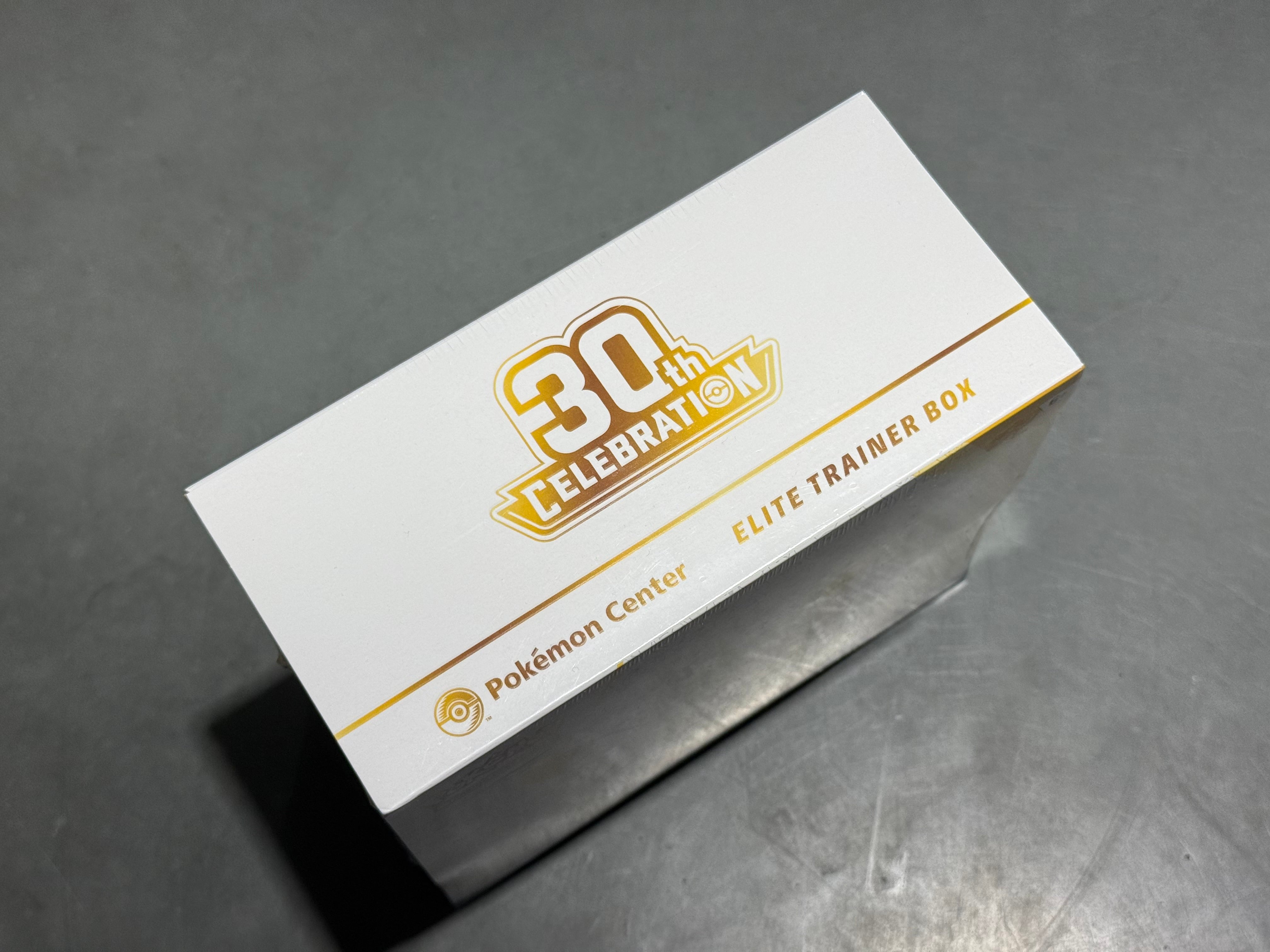 NEW Pokemon 30th Anniversary Pokemon Center ETB