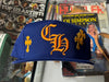 NEW Chrome Hearts Cross Patch Snapback - Blue/Orange