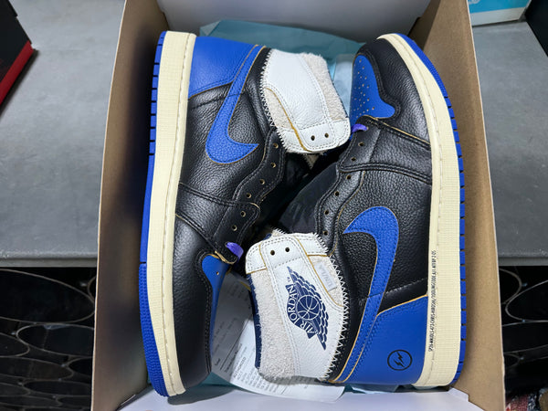 Air Jordan 1 Retro High OG SP - Fragment x Union LA Sport Royal Size 8