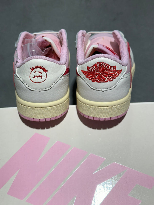 Air Jordan 1 Low OG SP PS - Travis Scott/Tropical Pink Size 3Y