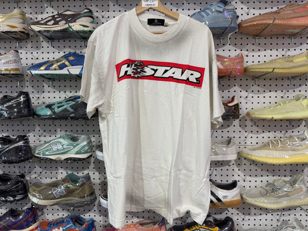 NEW Hellstar Box Logo Tee - White Size Large