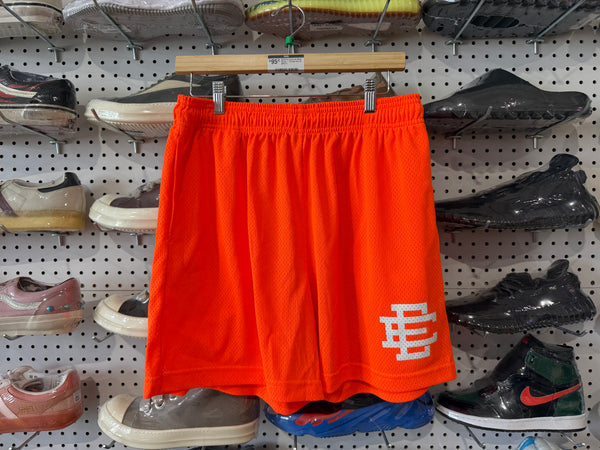 NEW Eric Emanuel Mesh Shorts - Orange Size XL