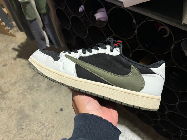 WMNS Air Jordan 1 Low OG SP - Travis Scott/Olive Size 13W/11.5M