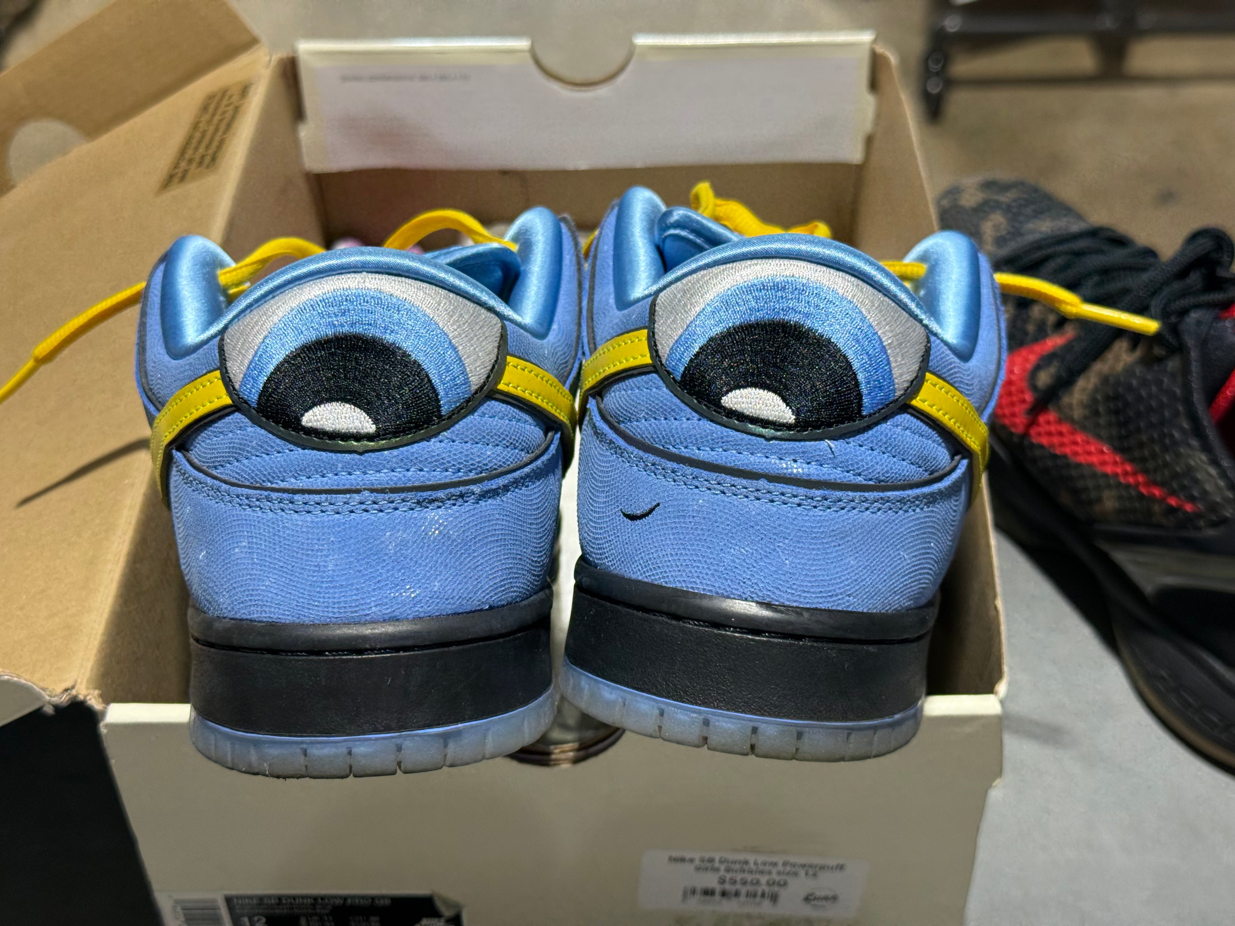 Nike SB Dunk Low Pro QS - Powderpuff Girls/Bubbles Size 12