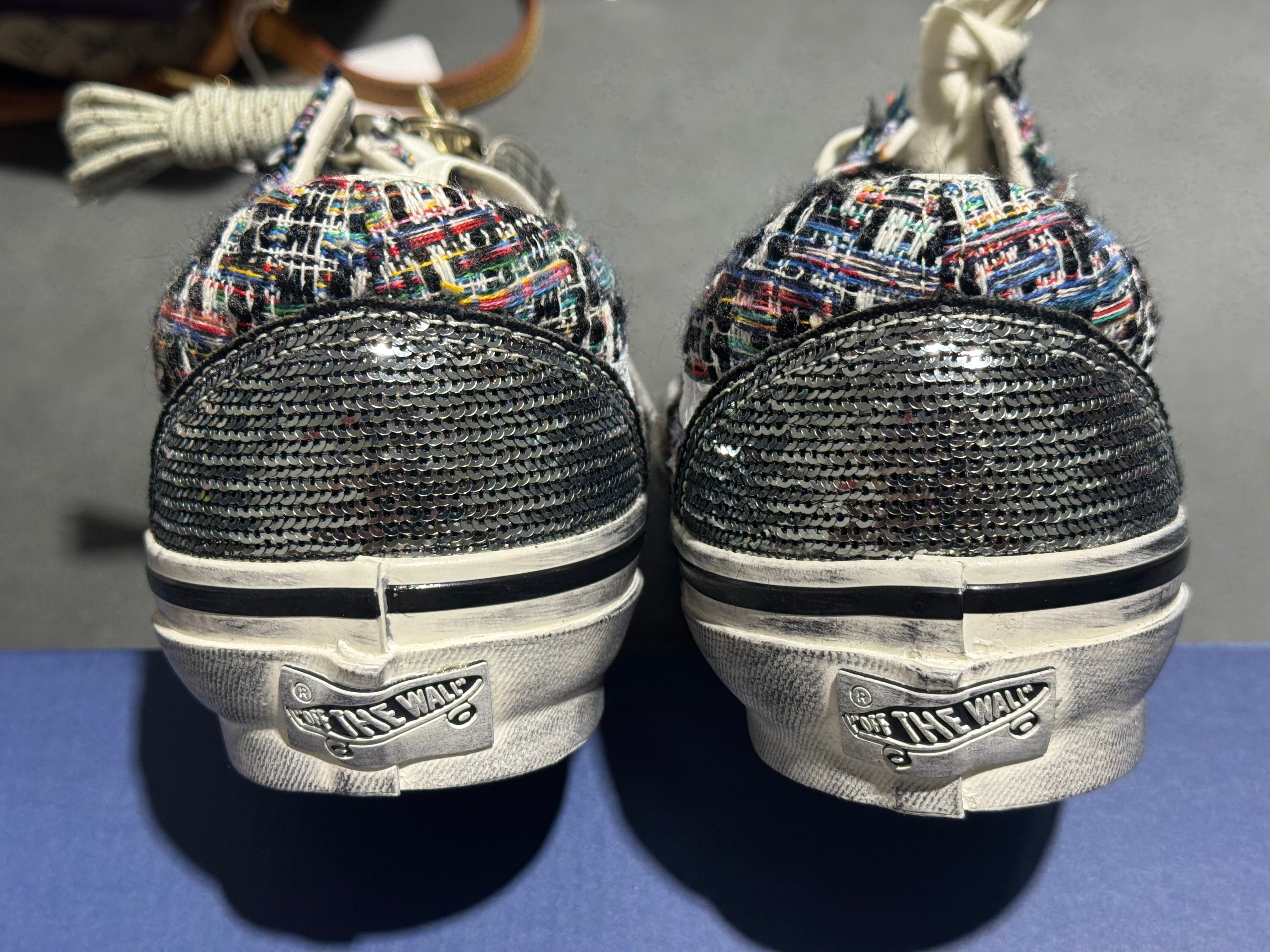 Vans Premium Old Skool - Charms Black Grey	Size 7