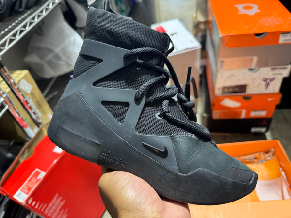 Nike Air Fear Of God 1 - Triple Black Size 4