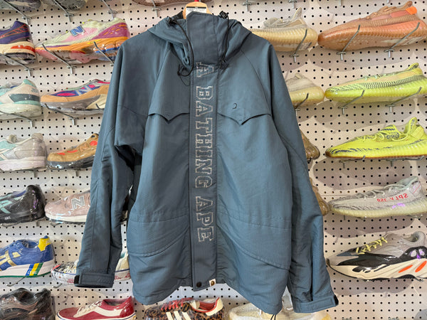 USED Bape x WTAPS Jacket - Blue Size Large