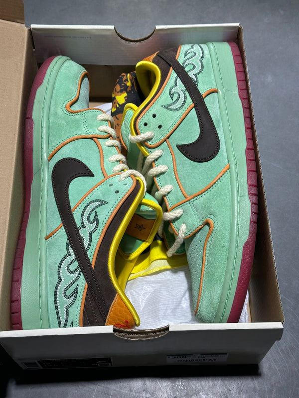 Nike SB Dunk Low Pro QS - Rodeo Tourmaline Size 12