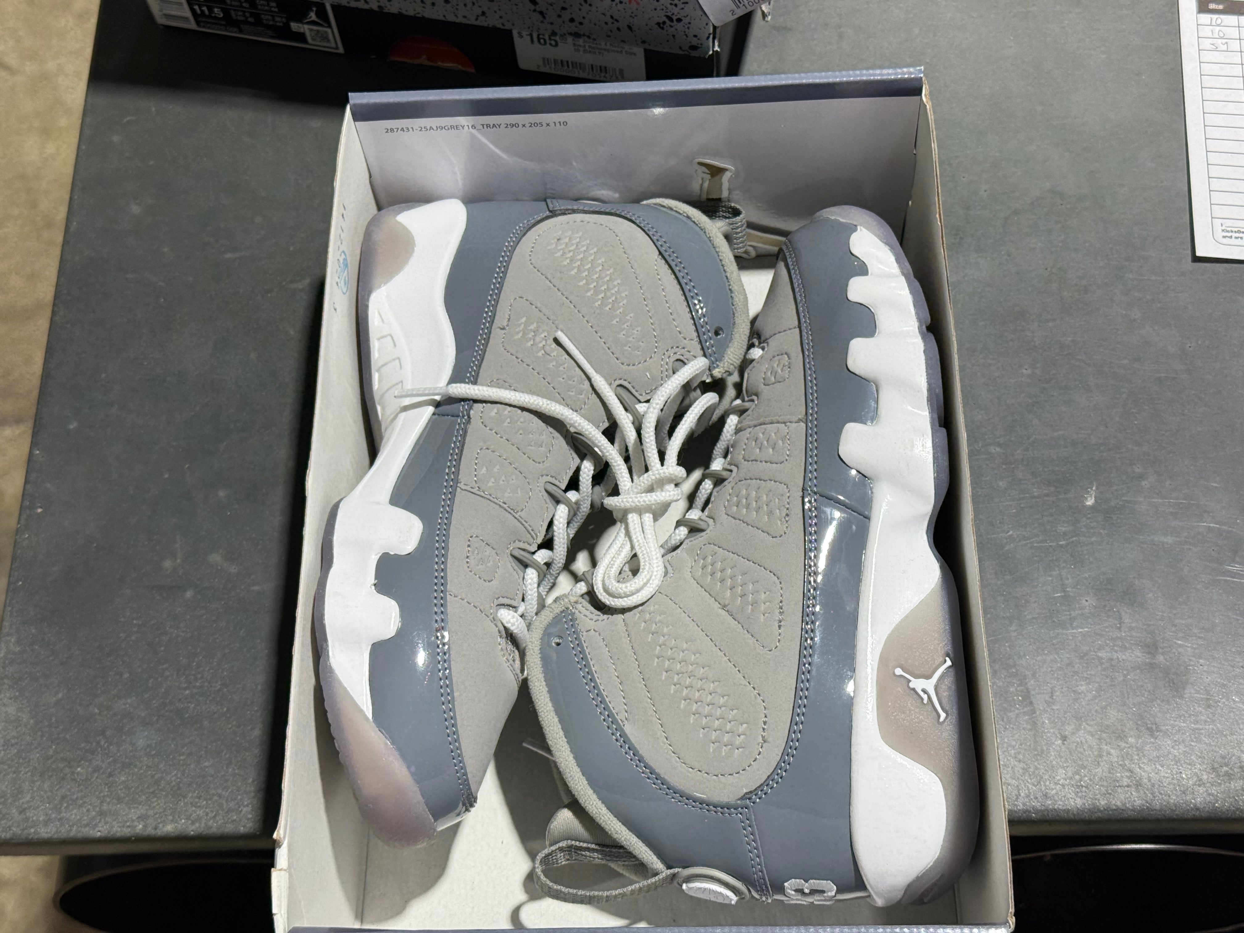 Air Jordan 9 Retro (GS) - Cool Gray Size 5Y