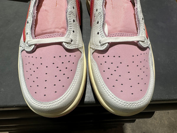 Air Jordan 1 Low OG SP - Travis Scott/Tropical Pink Size 9