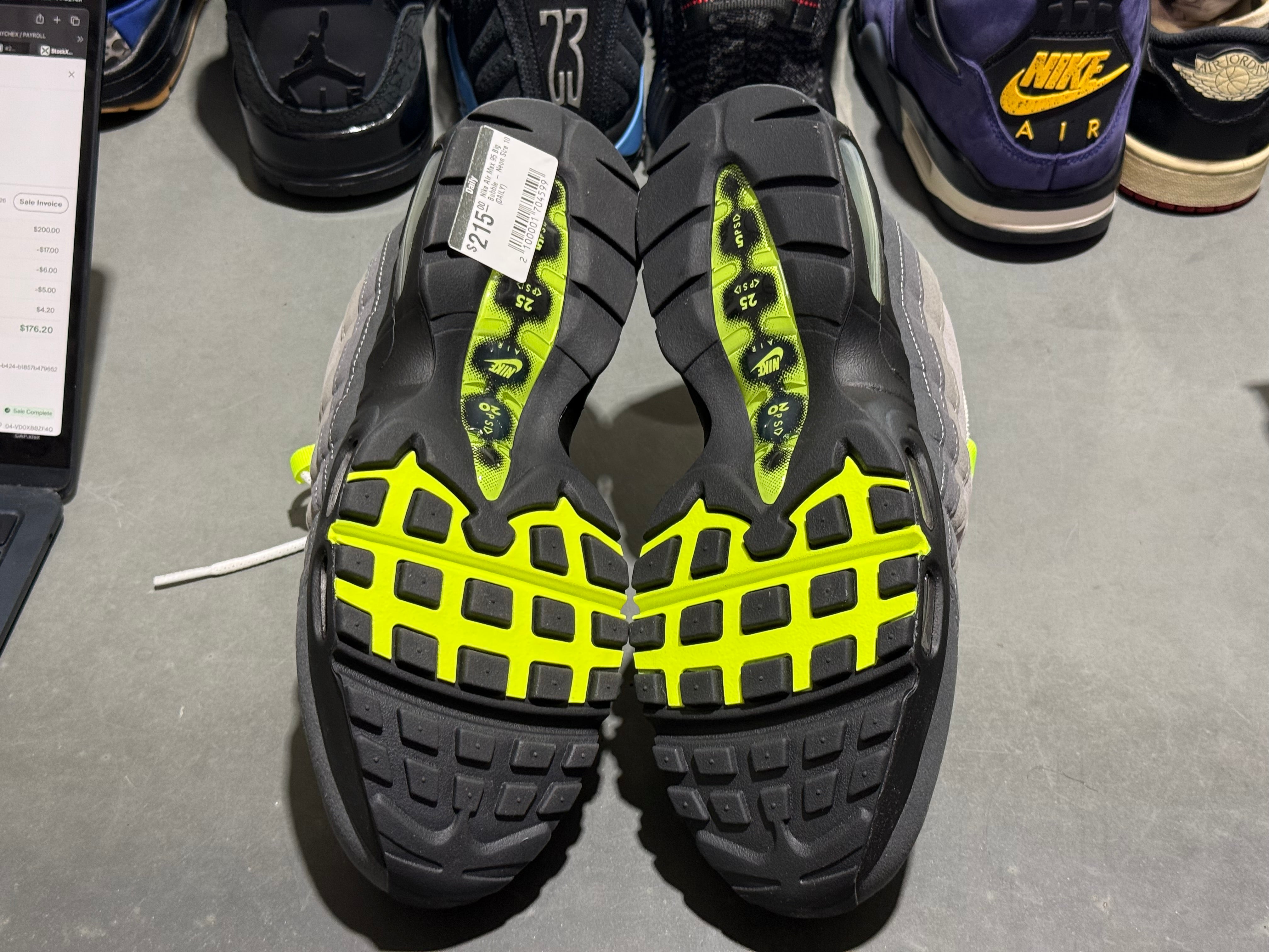 Nike Air Max 95 Big Bubble - Neon Size 10