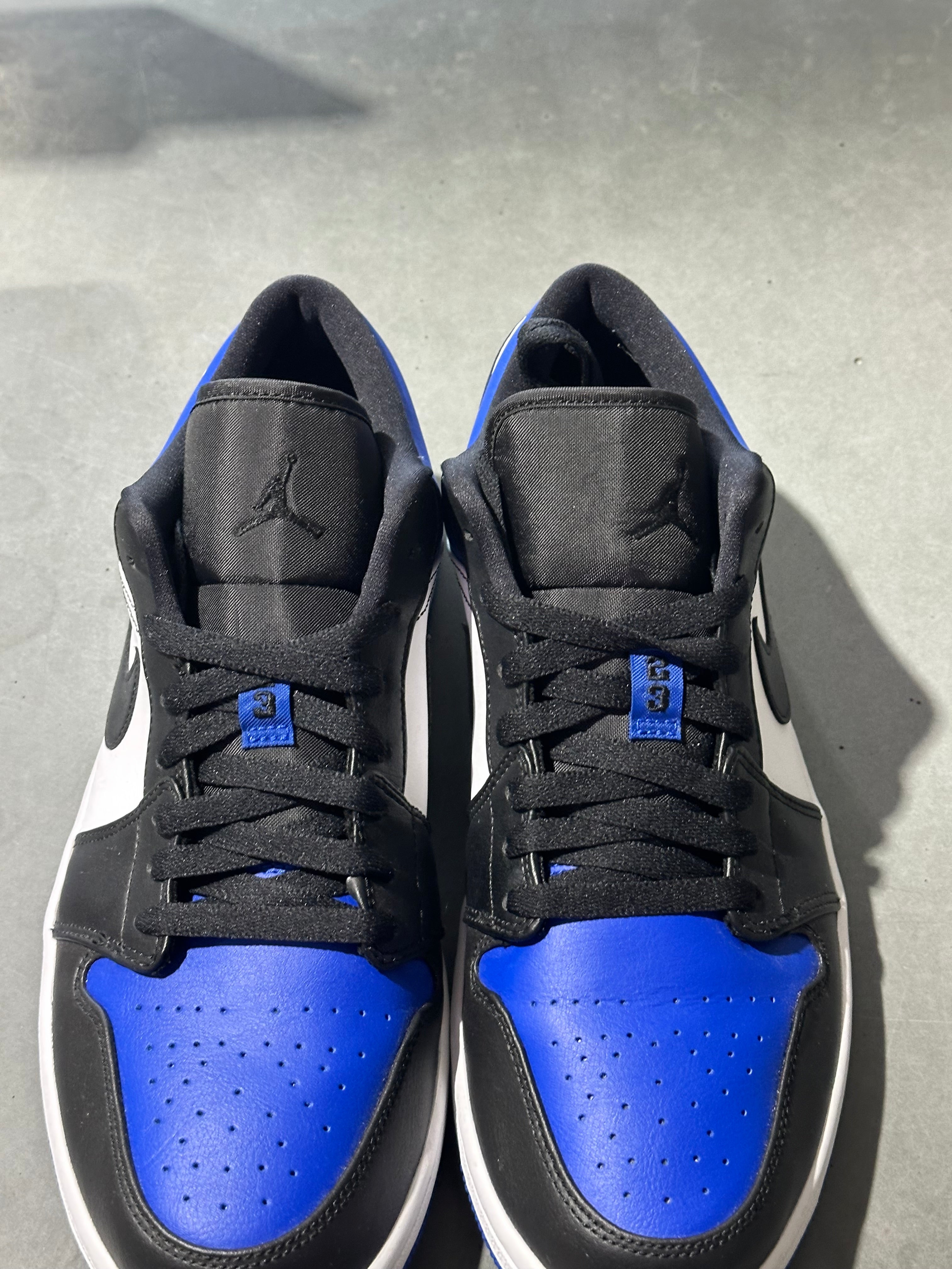 Air Jordan 1 Low -  Royal Toe Size 11