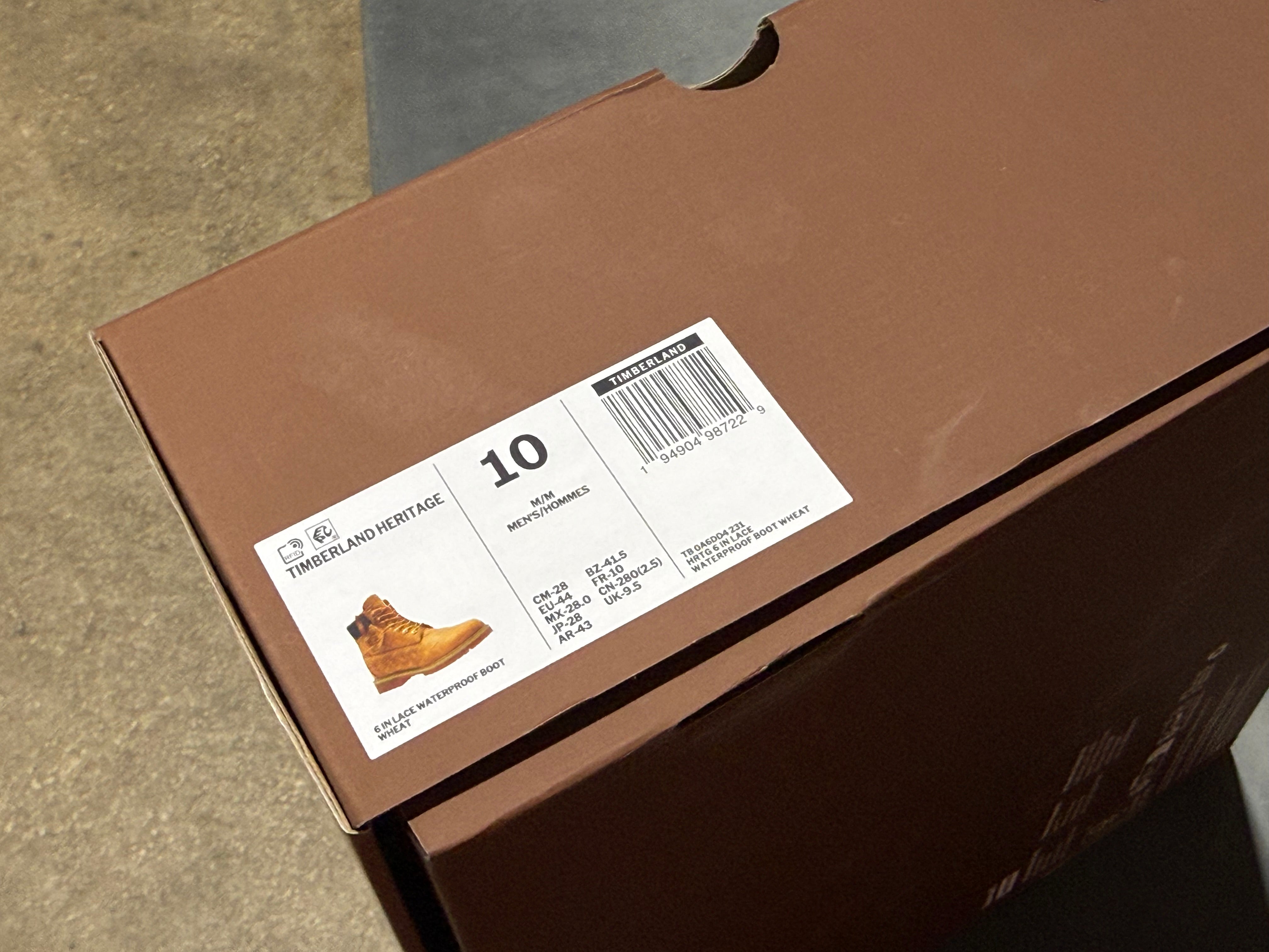 Timberland x Supreme Heritage 6