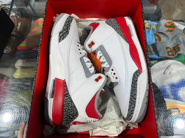 Air Jordan 3 Retro - Fire Red 2022 Size 10.5