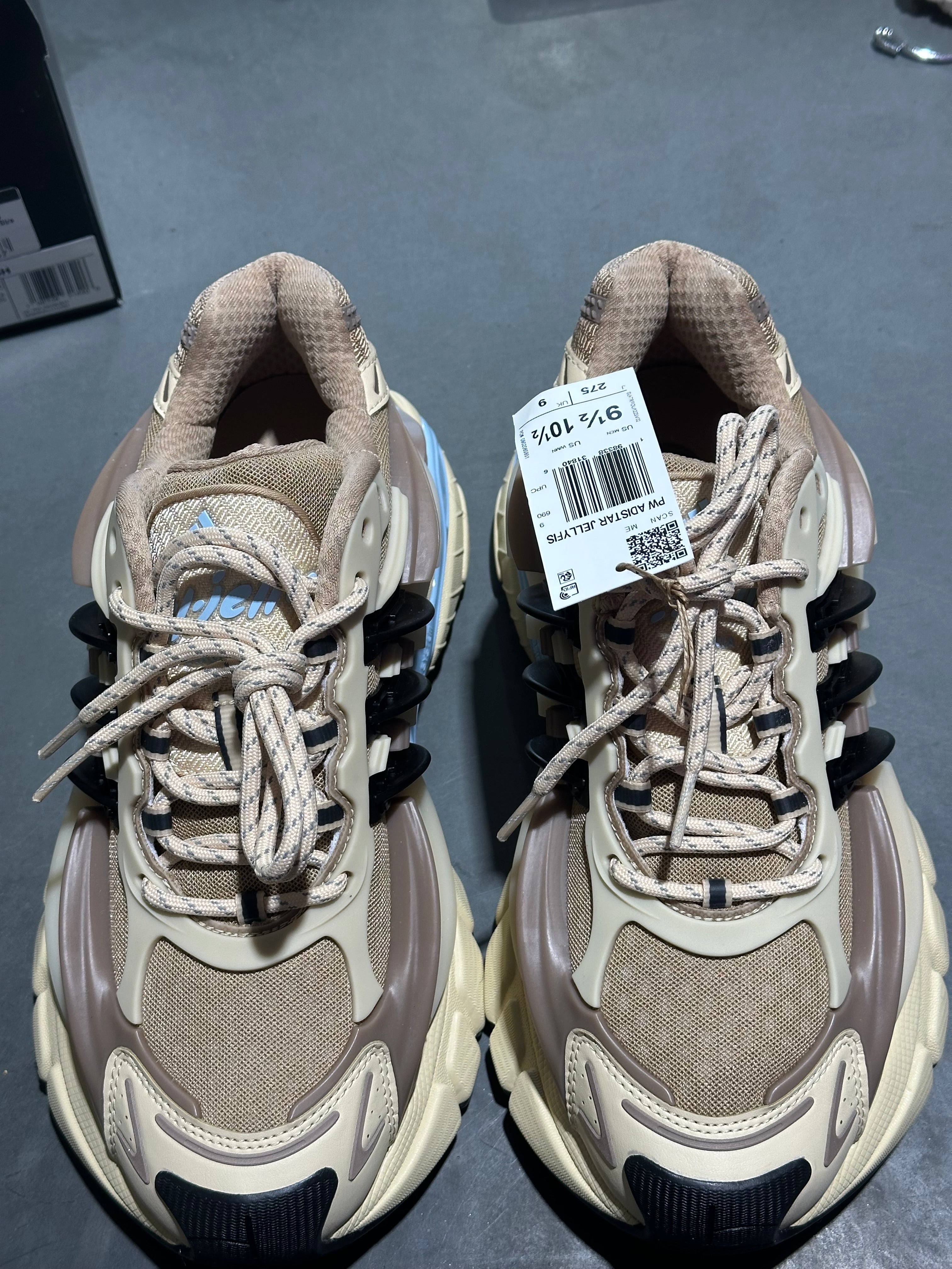 Adidas Jellyfish Pharrell Williams Crystal Sand - Size 9.5