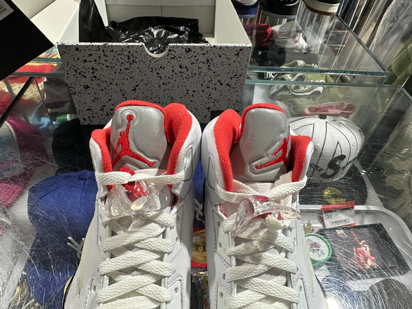 Air Jordan 5 Retro - Fire Red Silver Tongue 2020 Size 8