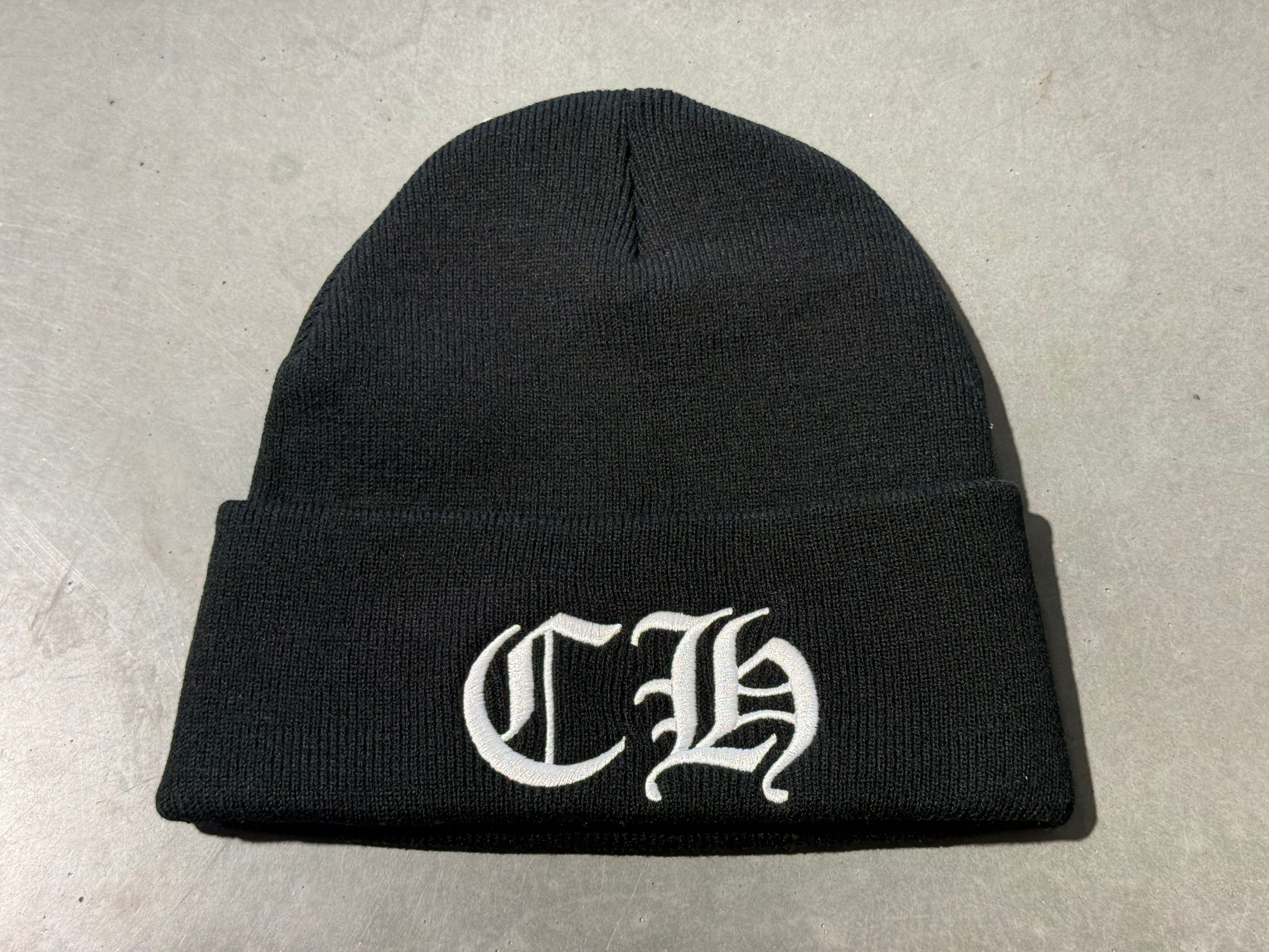 NEW Chrome Hearts Watch Cap Beanie - Black