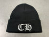 NEW Chrome Hearts Watch Cap Beanie - Black
