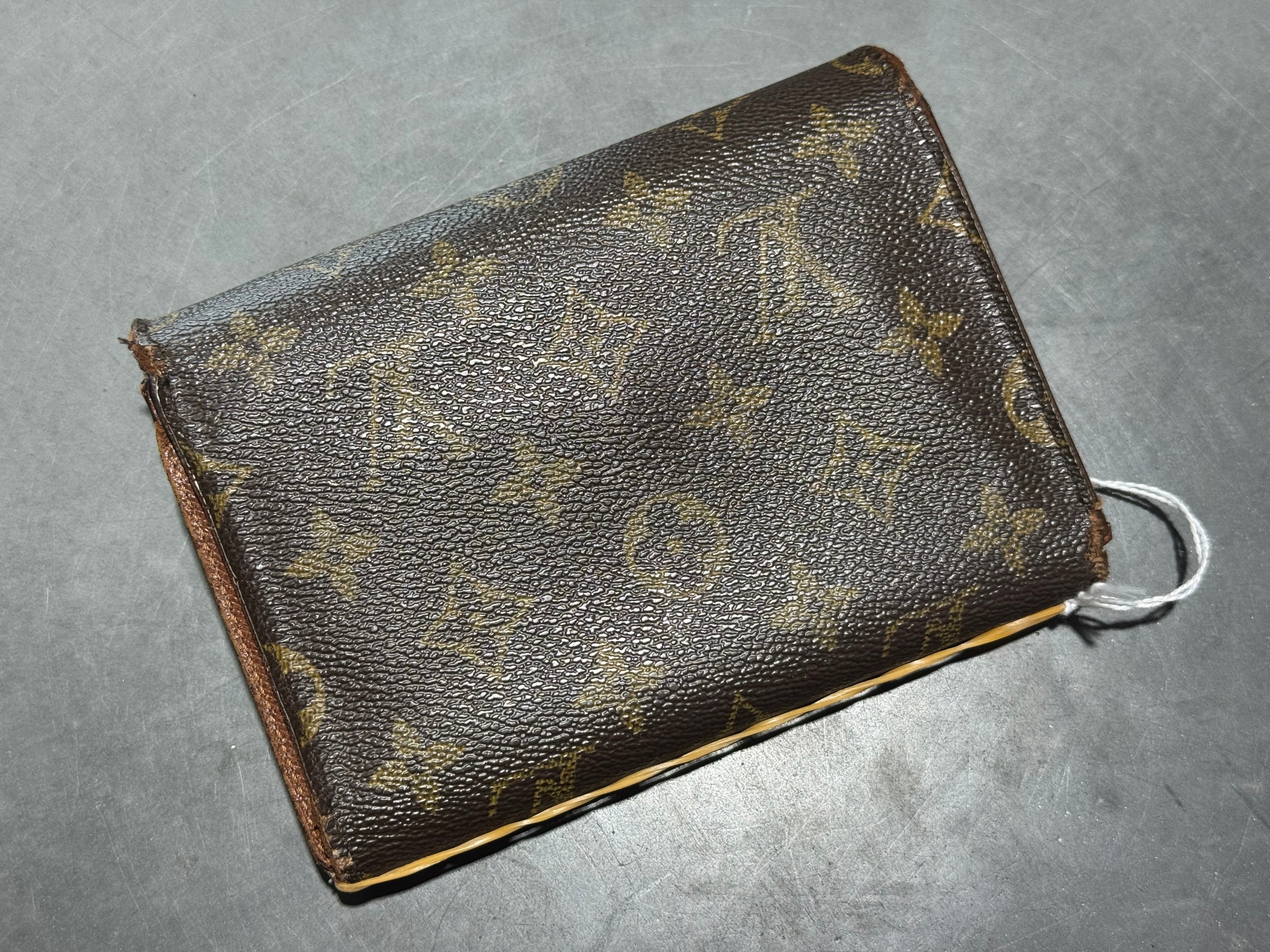 VTG 90s Louis Vuitton Monogram Porte-Tresor Wallet - Brown