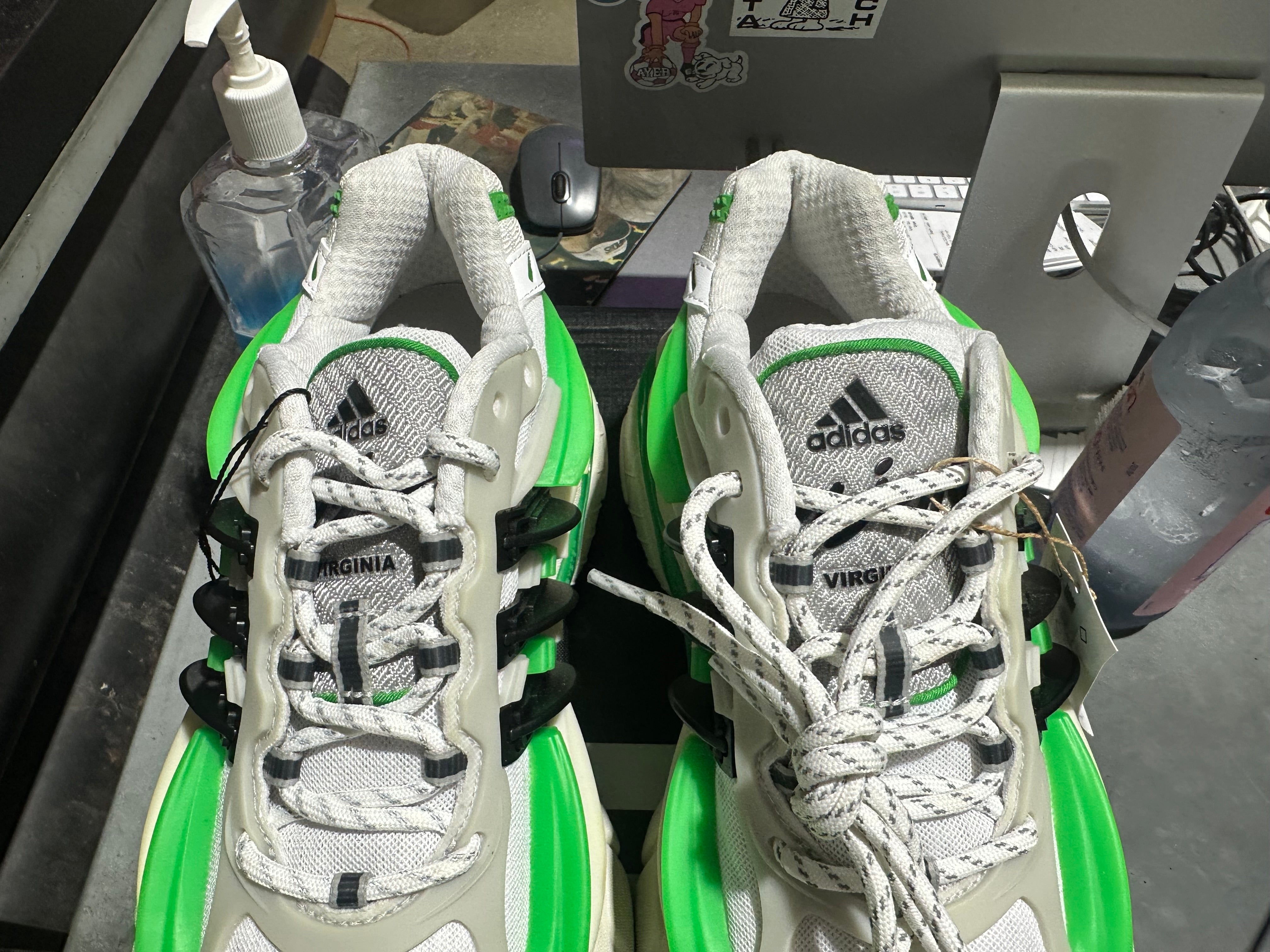 Adidas PW Adistar Jellyfish - Green Size 10