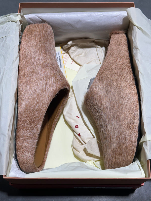 Marni Fussbet Sabot - Winter Wheat Size 44 / US 11