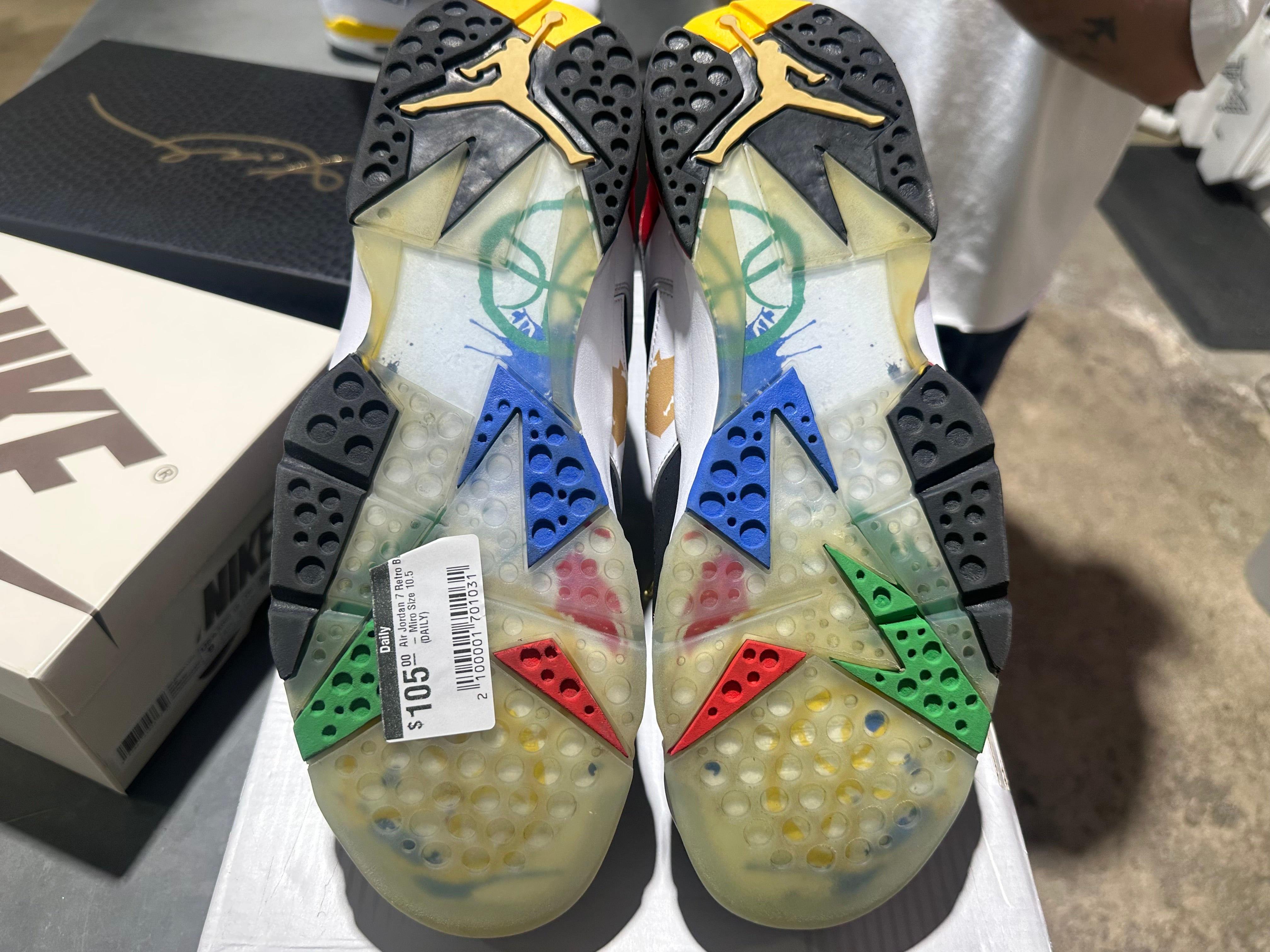 Air Jordan 7 Retro BB - Miro Size 10.5