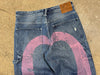NEW Evisu Carpenter Denim Jeans - Indigo Size Medium