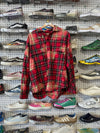 NEW Supreme The Exorcist Flannel Shirt - Red Size Medium