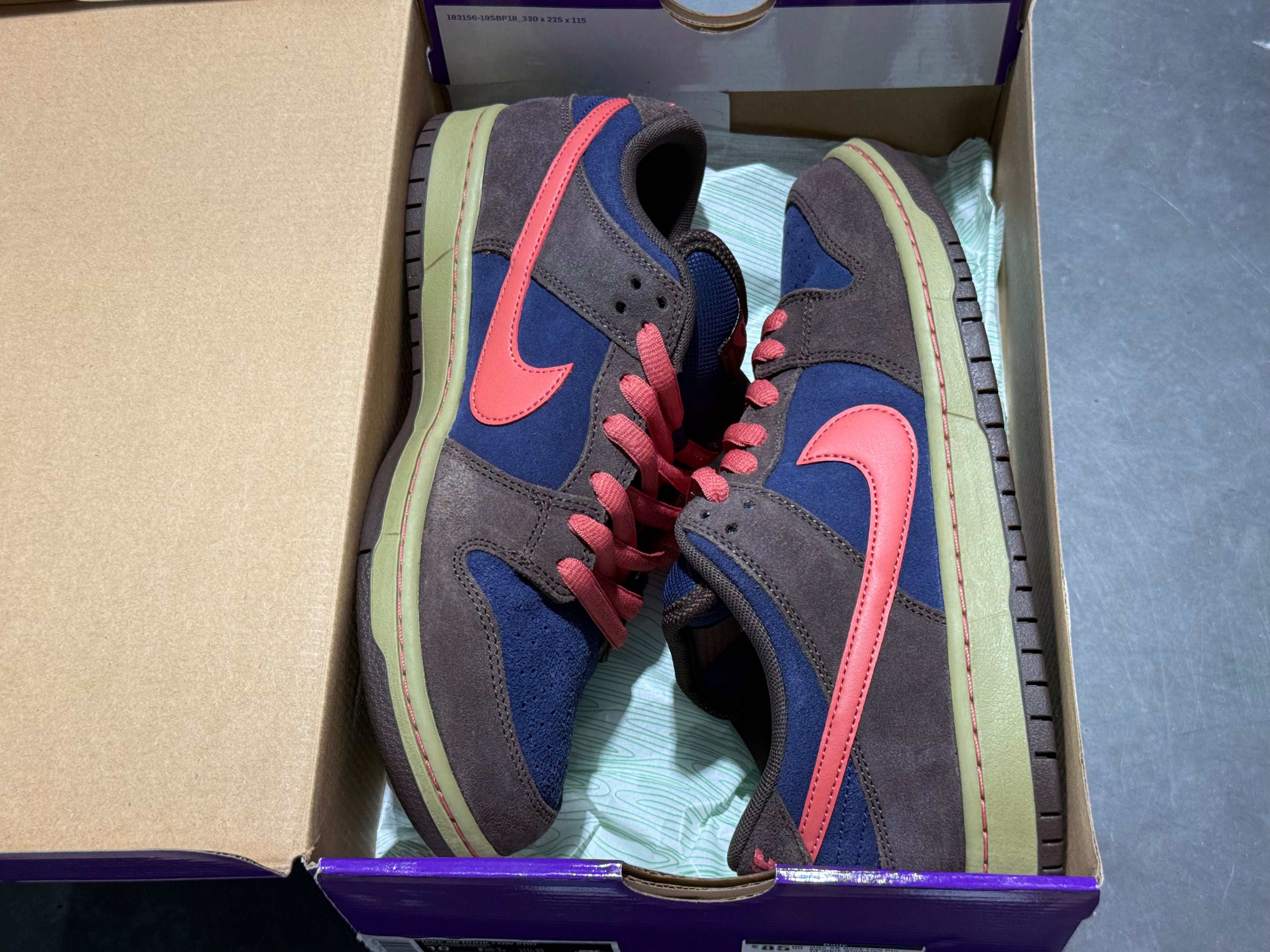 Nike SB Dunk Low Pro - Baroque Brown/Adobe Size 10