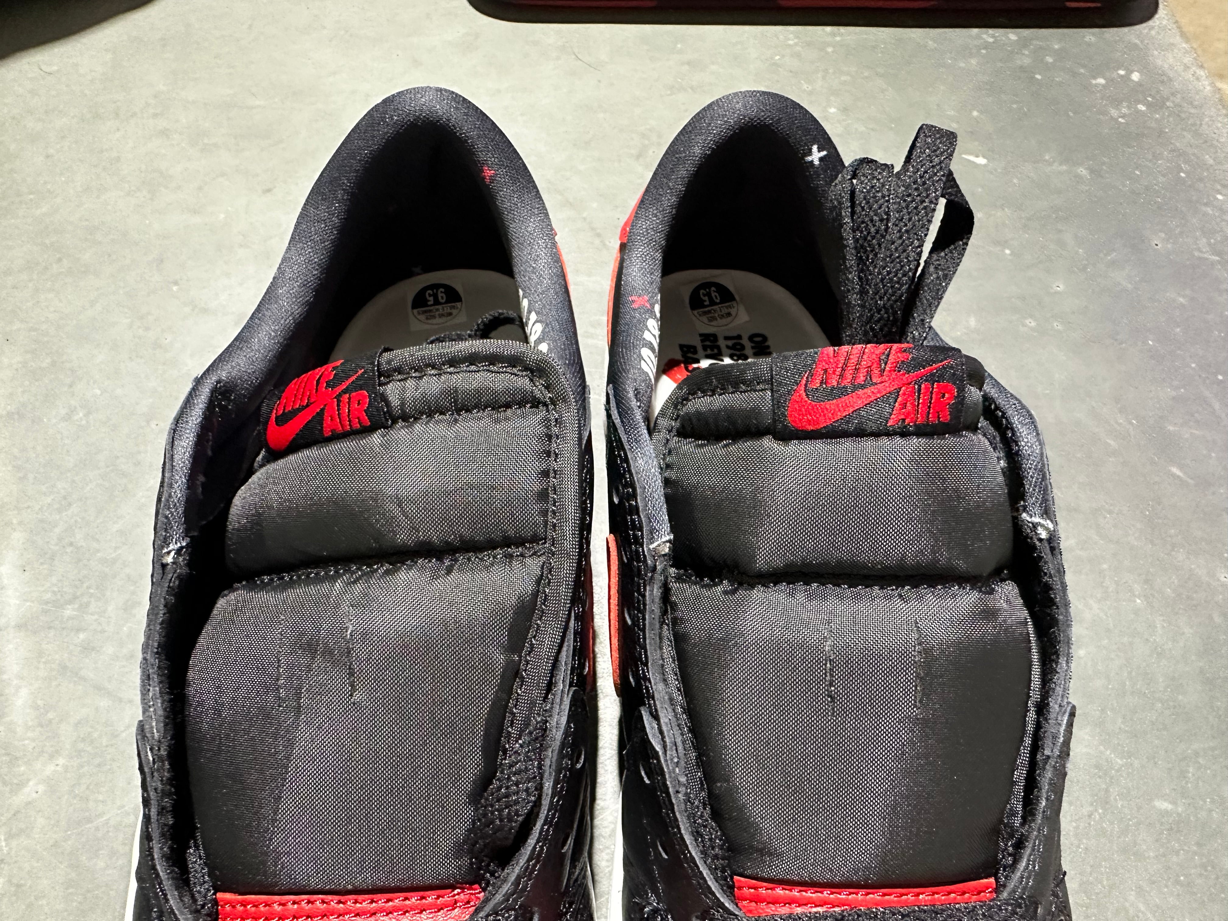 Air Jordan 1 Retro Low OG - Banned Size 9.5