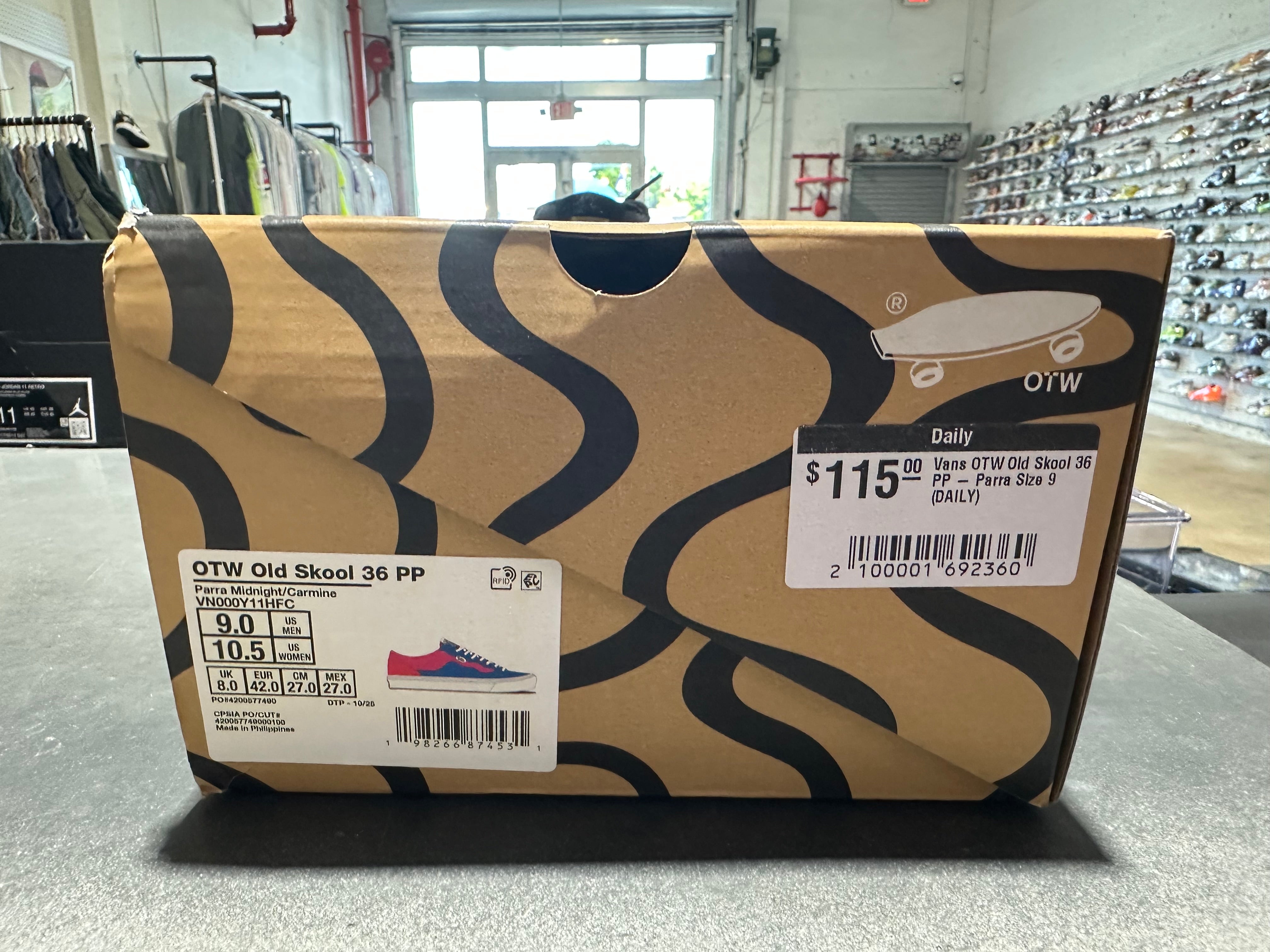 Vans OTW Old Skool 36 PP - Parra Size 9